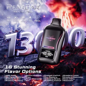 Peakbar Phoenix 13000 Puff Disposables